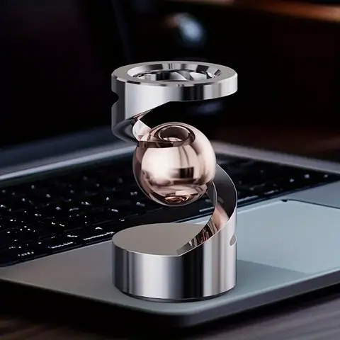 Desktop Gyroscope - Metal Desktop Decompression Toy for Adults & Teens, Rotates with Fingers, Relaxing Fidget Toy for Office Desk Decor