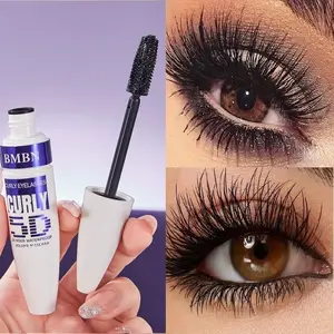 5D Waterproof, Fluffy Lashes Mascara Volumizing and Lengthening Edition Voluminous Lengthening Mascara - Black Lash Enhancer, makes lashes longer, more curled, clump-free, waterproof and sweat-proof. Easy to use and perfect for parties, weddings