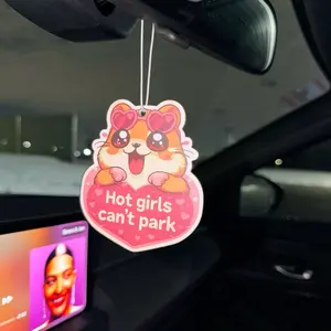 Car Scent Hamster - New Car with Adorable Hamster Design for Fresh Aroma