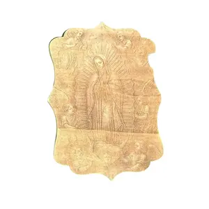 Virgen de Guadalupe engraved plaque