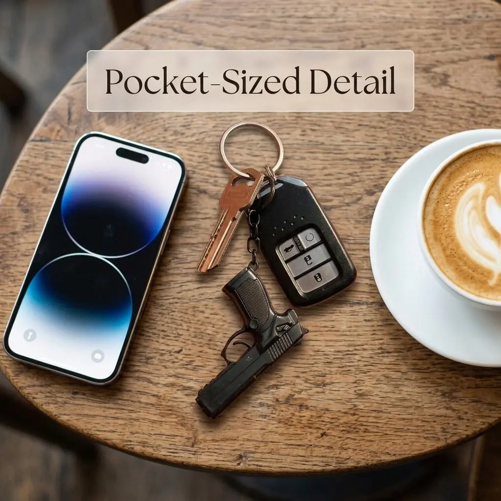 Creative Quick-Release Keychain Set, Detachable Key Rings, Multifunctional Tool Style Key Holder with Belt Clip, Portable Men's Accessory, Gift for Boyfriend & Friends, Fashionable Alloy Keychain