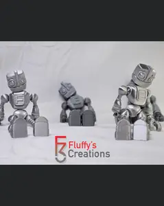 Fokobot – 3D Printed Flexi Robot Toy by Flexi Factory | Printed by Fluffy’s Creations