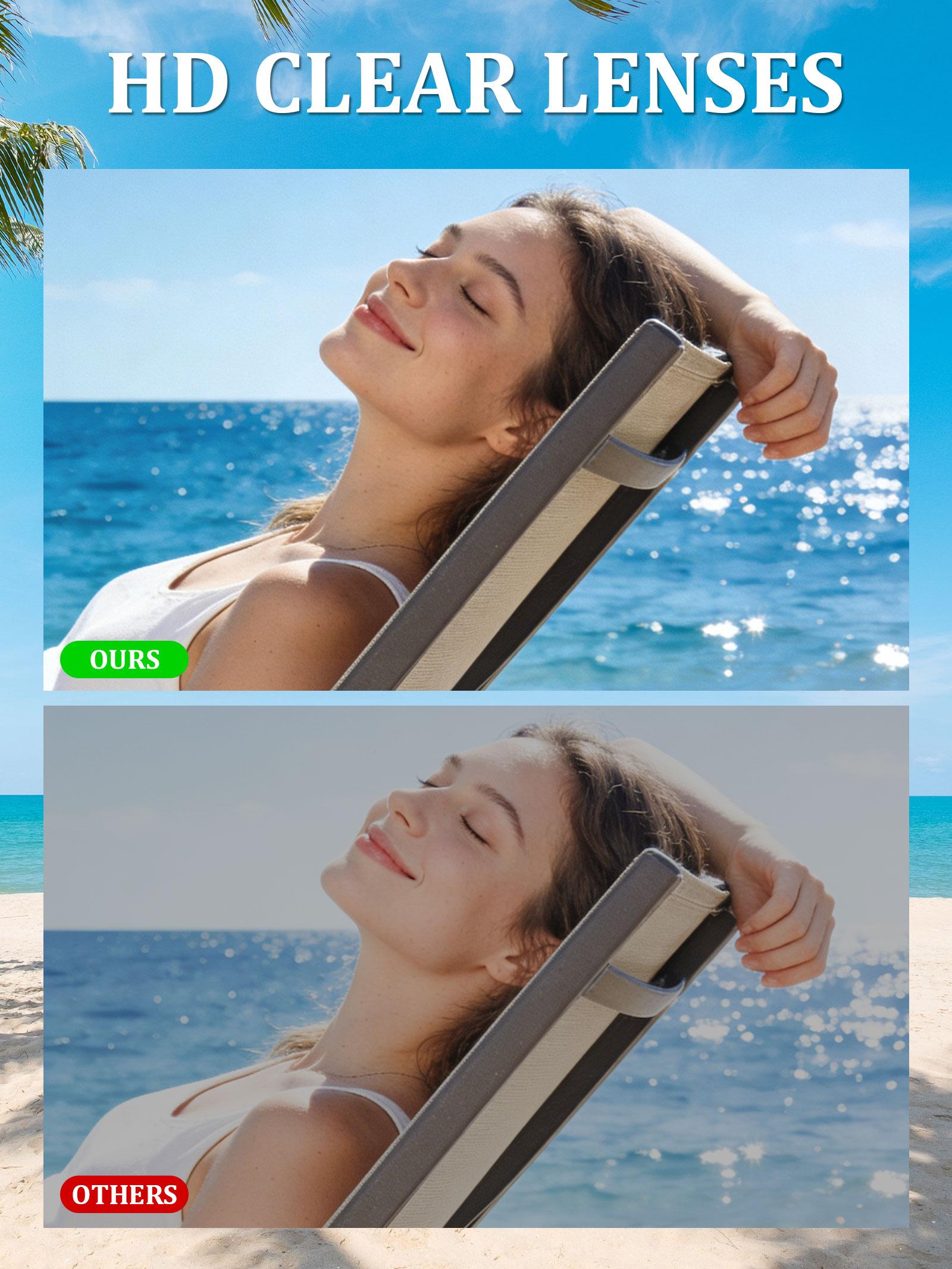 2-Pack Swim Goggles with Nose Clip forAdults and Teens, Leak-Proof Outdoor Swimming Goggles, Comfortable and Stylishfor Pool, Beach and Open Water