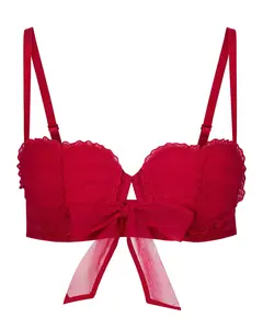 Lovey Dark Red 2 Bra