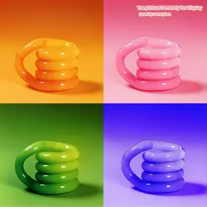 Stress Relief Temperature Change Twister Toy, Creative Intelligence Toy for Multiple Scenarios, Perfect Birthday Gift