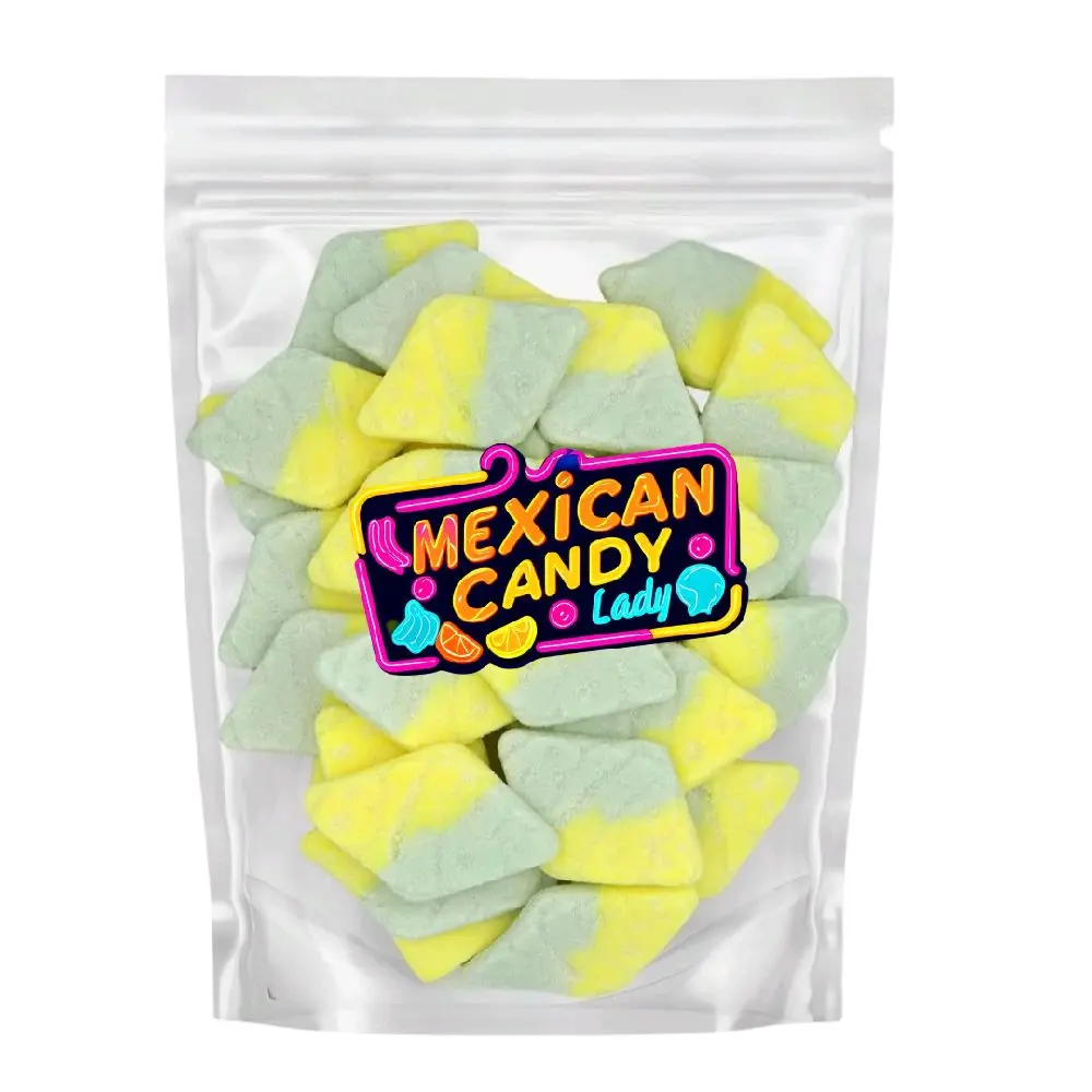 1 Pound Sour Tutti Frutti Rhombus Swedish Marshmallow Gummy