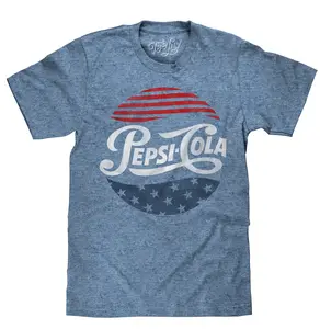Patriotic Pepsi Cola T-Shirt - Blue