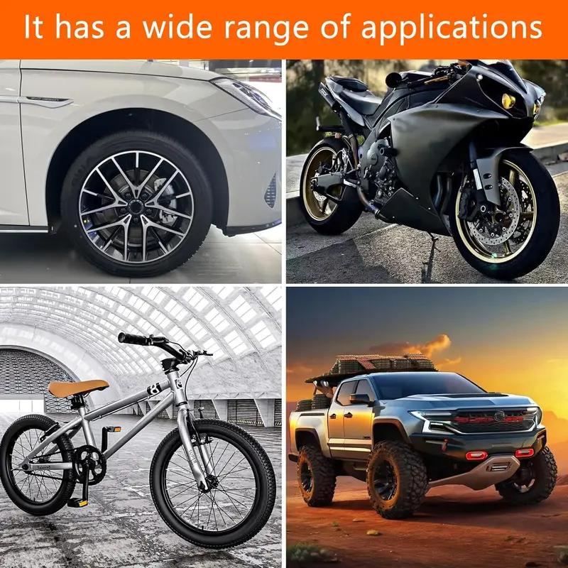 4PCS Tire Repair Glue | 50ML Strong Rubber Adhesive for Sidewall Crack Fix | Waterproof Sealant for Car, Motorcycle, Bike Tire Repair