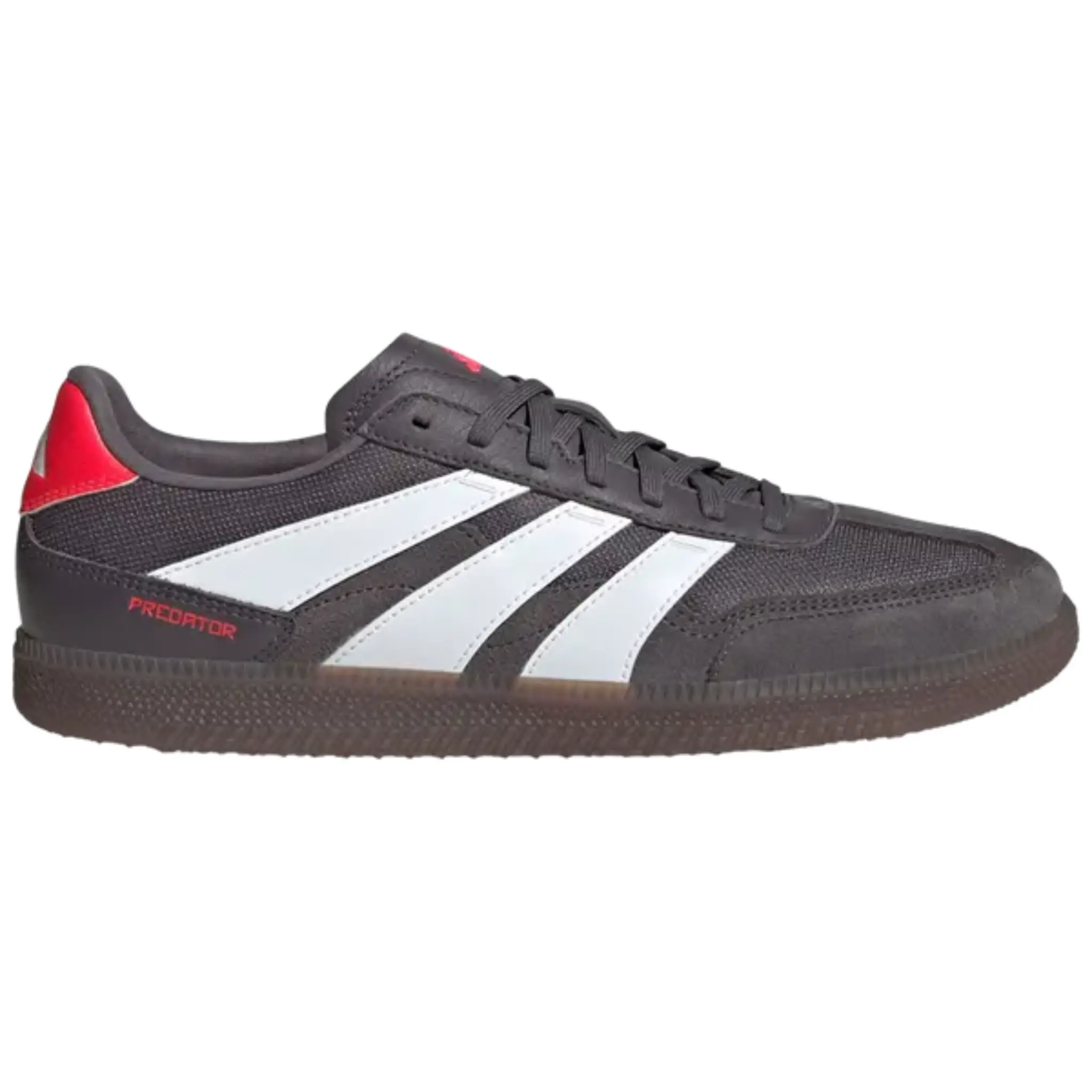 Adidas Men's Predator 24 League Low Freestyle Casual Trainers - Grey Low-Top, Comfortable Synthetic Upper, 3-Stripes, Supportive Fit, Stable Feel Underfoot, for Athleisure & City Use