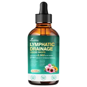 VIVONU 6000mg Lymphatic Support Liquid Drops | 21-in-1 Herbal Blend | Daily Wellness Support | 30-Day Supply
