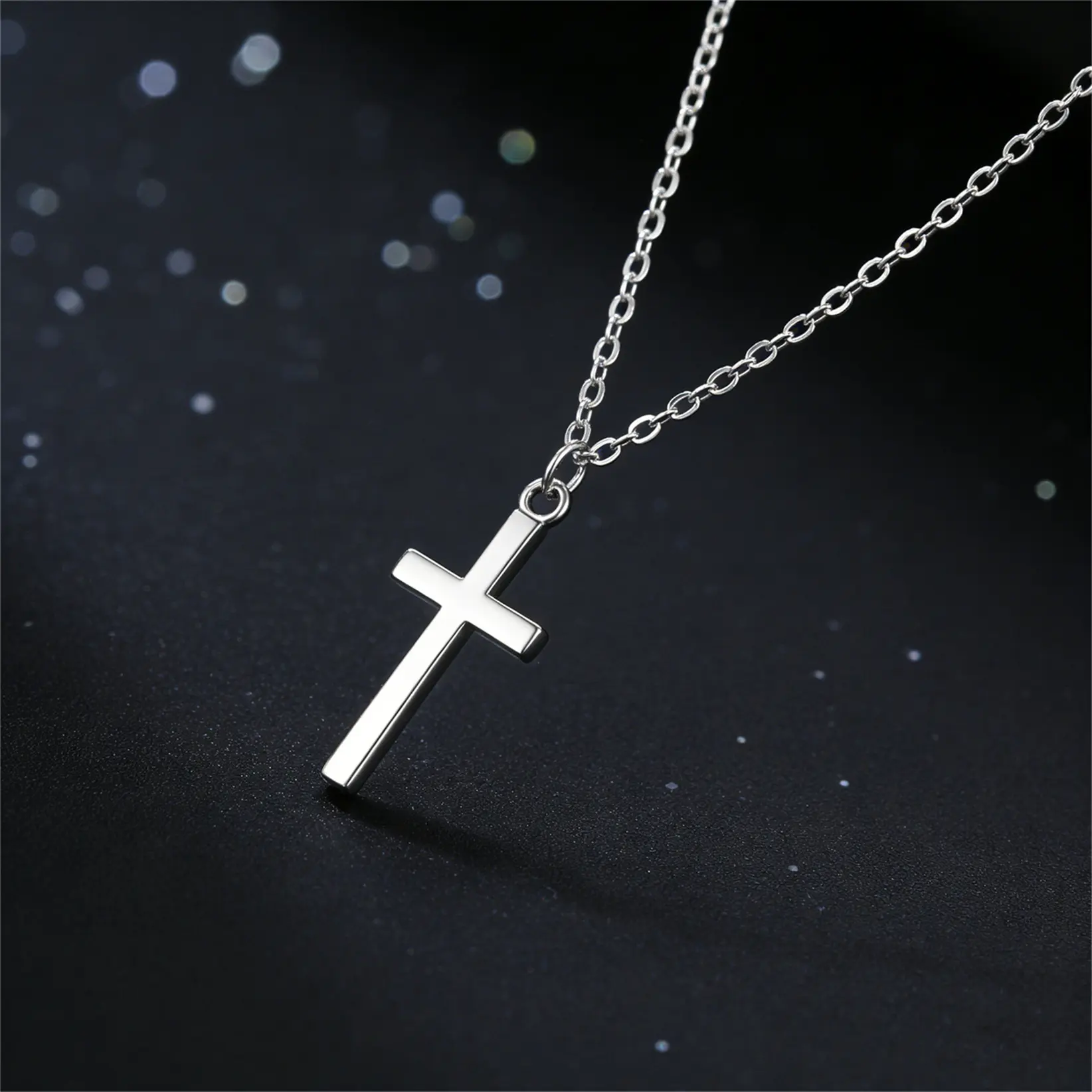 925 pure silver stud earrings, cross combination, suitable for daily wear, excellent gift item, suitable for birthday, anniversary and party accessories