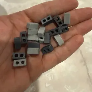 1/64 Scale, Concrete Blocks, 3D Printed Toy Farm Diorama pack of 10