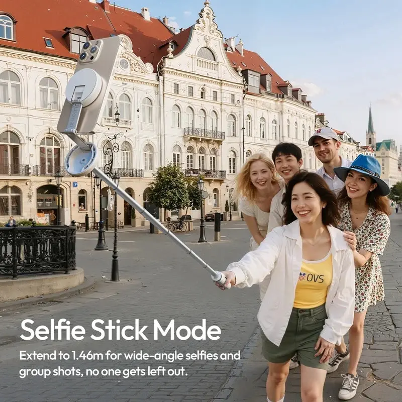 Ulanzi MT85 MagSafe Selfie Stick & Tripod with Bluetooth Remote