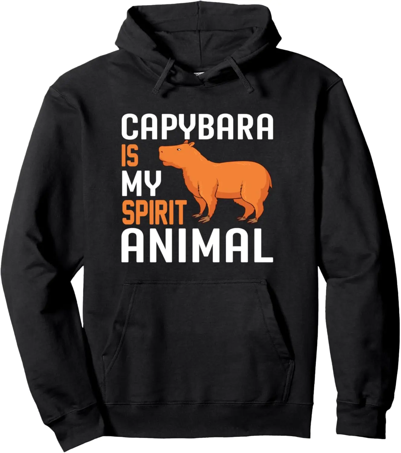 Funny Capybara Design Men Women Boys Girls Capybaras Lover Pullover Hoodie
