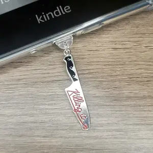 'Killing It' Kindle, E-reader, Phone Dust Plug/Charms - USB-C compatible