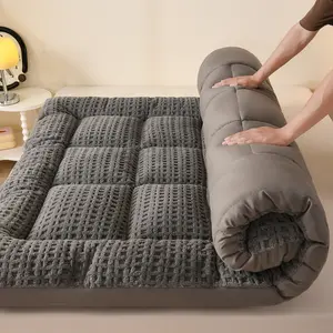 Super Soft Textured, Foldable & Breathable Design, European Certified, Suitable for Dorms/apartments/all Seasons Use! Triple Fold Mattress