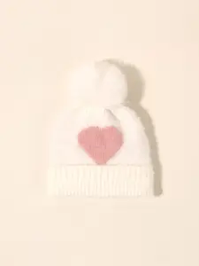 Baby Boys & Girls Newborn Toddler Pom-Pom Beanie, Cozy Knit Winter Warm Bonnet Hat, Casual Style for Fall & Winter