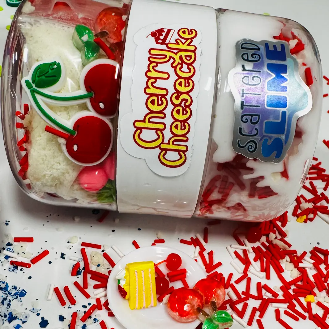 Cherry Cheesecake Slime Kit