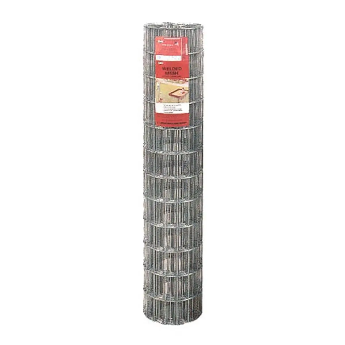 212 MAIN Galvanized Steel Welded Mesh Fence Mat - 14 Gauge, 4"x2" Mesh, 48in x50ft, Welded Cross Wires for Strength, Easy-Install for Home Improvement, Hardware Cloth/Raised Garden Bed/Wire Trellis Decorative Fences