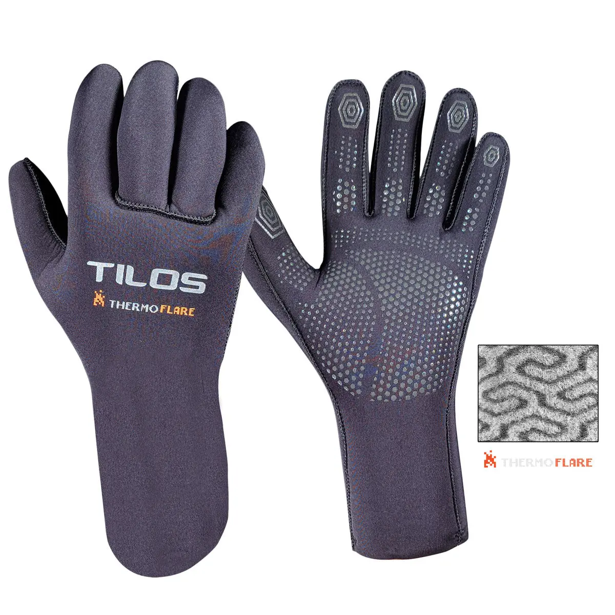 Tilos 3mm Thermoflare Superstretch Gloves