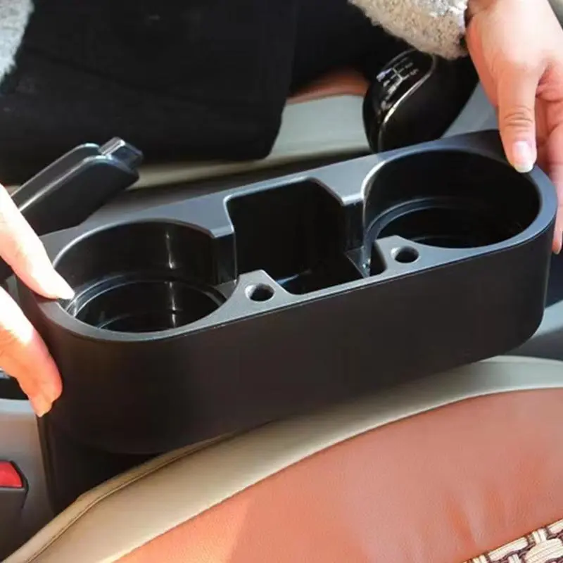 Car cup holder: with slotted storage compartment, adding fashion and convenience to your vehicle