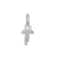 Silver, Ribbon Charm