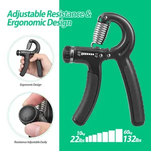 Electronic Grip for adults Hand trainer for men's power arm hand Strength Workout Counting grip