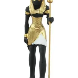 Egyptian God Of The Sky And War Horus Dollhouse Miniature Figurine 3.25"H