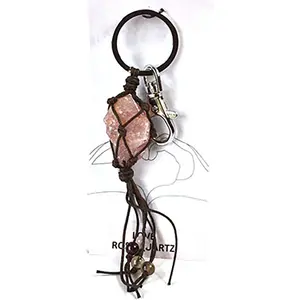 Love/ Rose Quartz keychain
