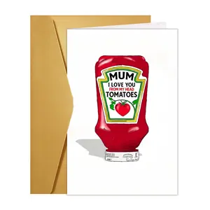 A humorous Mother's Day card to celebrate your mom's birthday and express your love and gratitude. A unique gift for her to show your affection for your mom., Birthday Greeting Card, Heartfelt Gift, Playful, Fun Party Cards