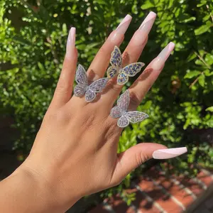 Butterfly ring adjustable