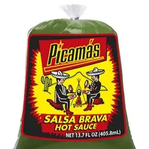3 Pack PICAMÁS Salsa Brava / Hot Sauce (405.8ml)