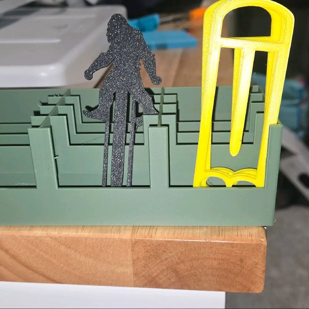 3D-printed Bookmarks, Cute Cartoon-themed Paper Accessories for Book Lovers, Durable Lightweight Page Markers