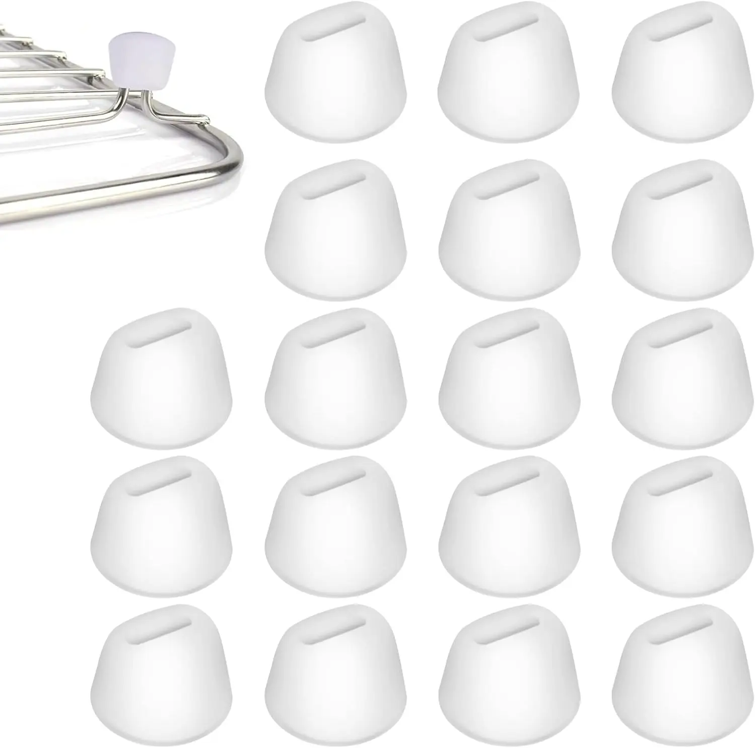 Kohler Sink Rack Feet - Replacement Kohler Sink Accessories Fit Various Sink Grid - 18 Pcs