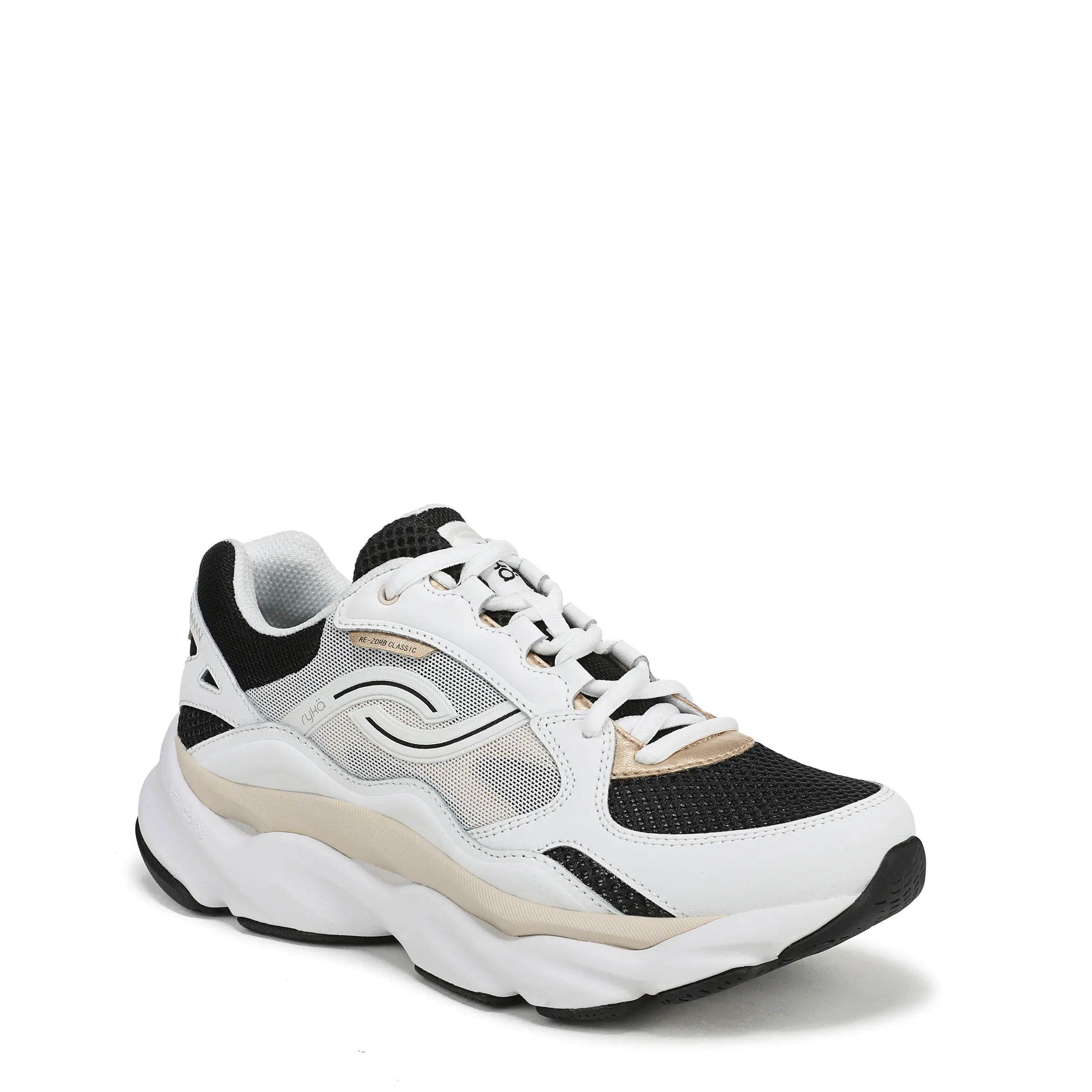 Ryka Women's Rezorb Max Classic Women's Walking Shoes for Females - Medium & Wide Width, Laces Closure, Weight-Optimized Design