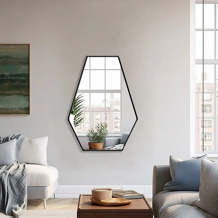 Irregular Diamond Mirror