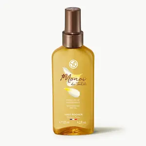 Yves Rocher Monoi Moisturizing Dry Oil 4.4 fl oz - Hydrating Body Care with Scented Fragrance for Comfort and Hydration