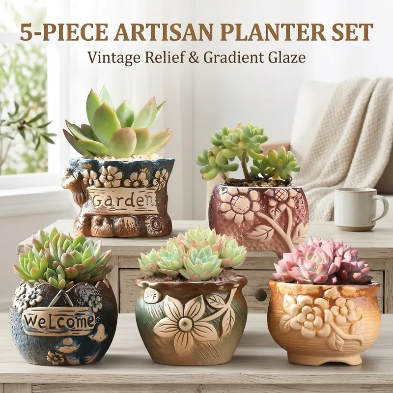 pots for hanging plants The Ribbed Hanging Plant Tray  Multiple Sizes & Colors, Stylish Plant  Display, Eco-Friendly, Durable Hanging Planters