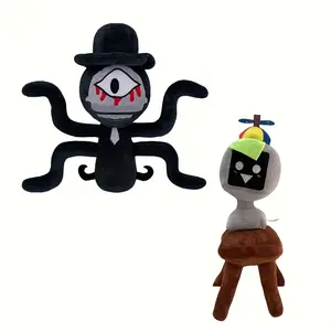 Sprunki Plush Rhythm Box Game Accessories Stuffed Toys, Mixed Colors, Polyester, Perfect Birthday Gifts for All Ages plushies