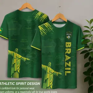 Brazil Soccer Jersey 2026, Brazilian Football Jersey Team, Brasil Soccer Jersey For Men Women and Kid, Game Day Outfit, Fathers Day Gift UKJ