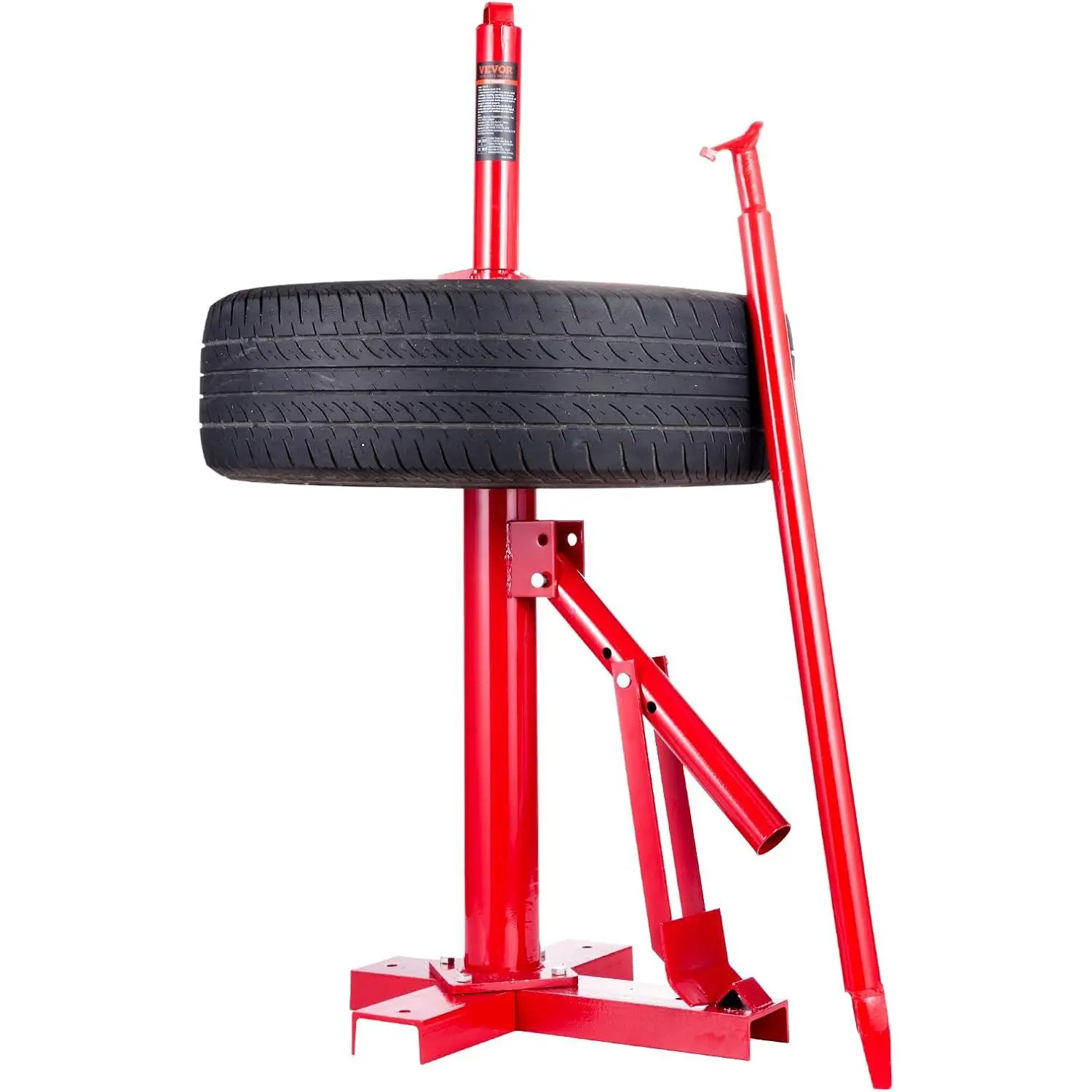 VEVOR Manual Tire Changer, Portable Hand Bead Breaker Mounting Tool for 8"-16" Tires, Compatible with Car Truck Trailer, Tire Mounting Machine for Home Garage Small Auto Shop