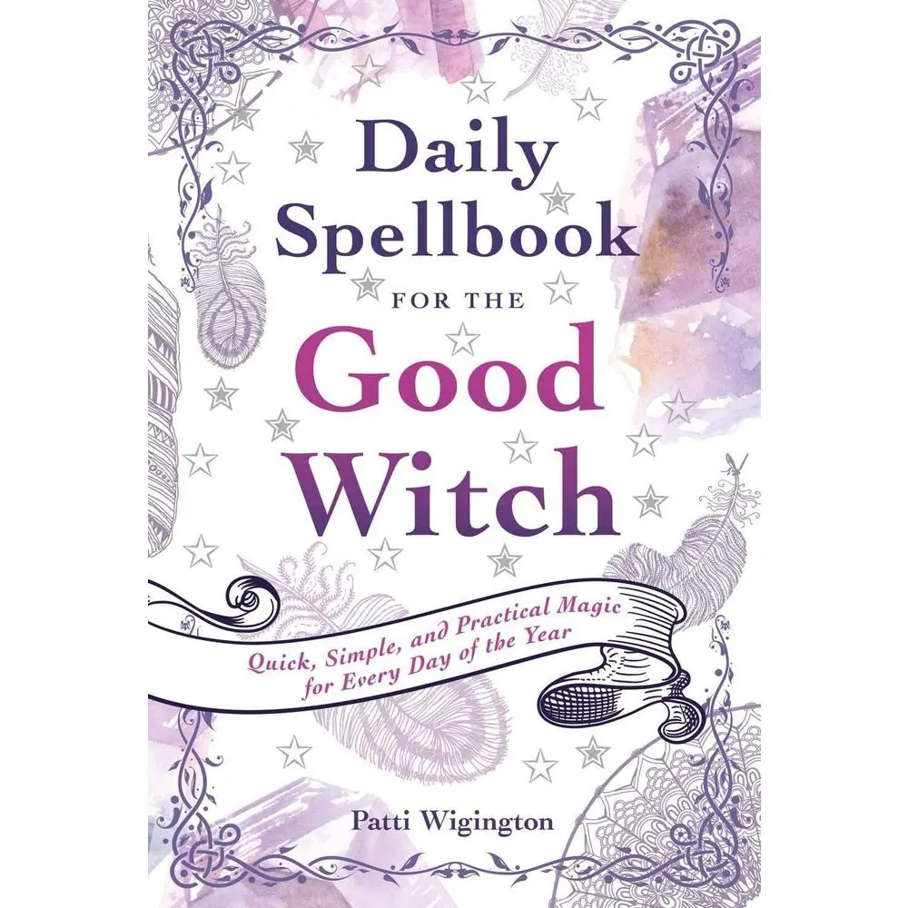 Used Paperback Book - Daily Spellbook for the Good Witch: Quick, Simple, Practical Magical Instructions for Spell Casting, Love & Career Spells for Every Day of the Year by Patti Wigington (English)