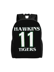 1 piece Back to school season Light Hawkins Tigers 11 Handbag School Zipper Closure stranger things For Women Daypack Birthday Backpack for school
