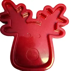 Beautiful, reindeer dish! Santas reindeer!