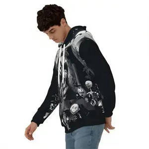 Men's Nightmare Pullover Sweatshirt  Hoodie    Before christmas   comfortable 3D Printing and warm Hoodies Pocket Jack Long Sleeve