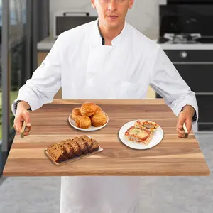 Stove Top Covers for Electric Stove, 29 * 21in Noodle Board Stove Cover Wood Stove Top Cover Board Extra Large Cutting Board for Versatile Uses for Kitchen Chopping or Sink Cover Knives Sturdy Utensils Wooden Black