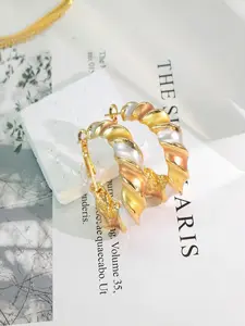 Three-Color C-Shaped Earrings, Stylish Accessory for Everyday Wear, Perfect Gift Idea for Her, Enhance Your Instantly