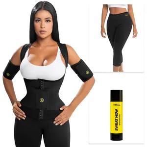 Hot Shapers Cami Hot Waist Cincher Instant Trainer Arms Trimmers Pants & Sweat Now Stick Gel Minimalist Compression Shapewear for Women Fit Fabric