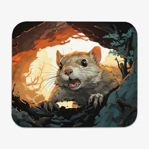 Squirrel Surprise Mousepad