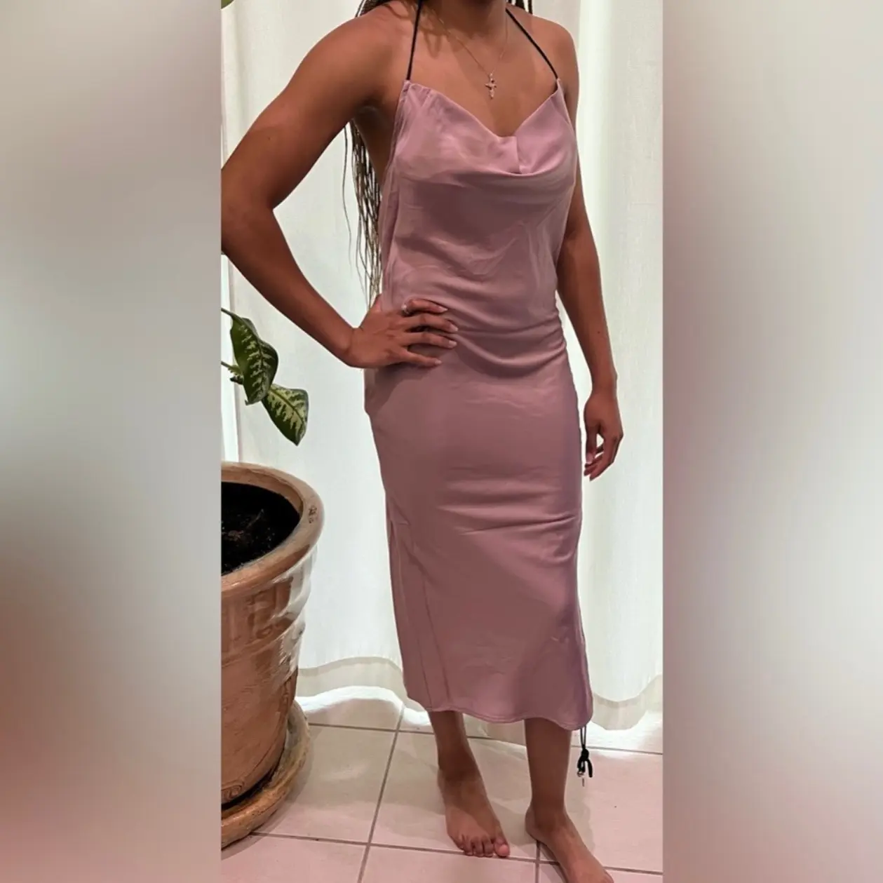 BRAND NEW BABY PHAT Spaghetti Strap Cocktail Ruched Midi Dress Boat Neck Boat Neck Boat Neck Boat Neck Boat Neck Floral